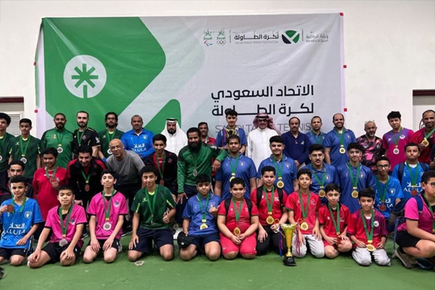 العلا والابتسام يحصلان على بطولة المملكة لأندية الدرجة الثانية لكرة الطاولة